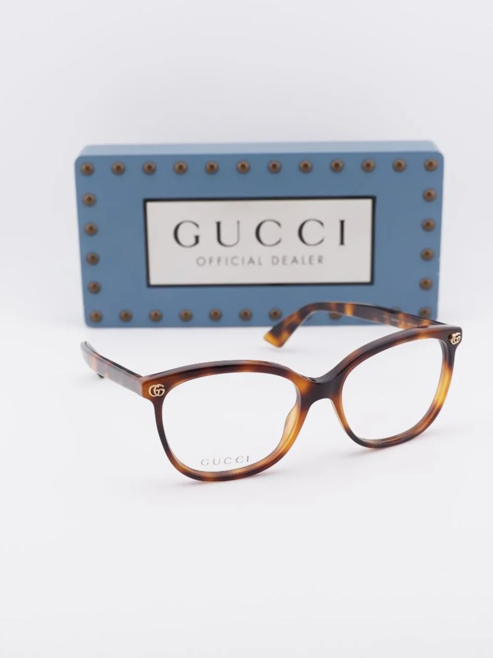 Gucci GG1816O 006 Cat Eye Eyeglasses - Havana 54mm